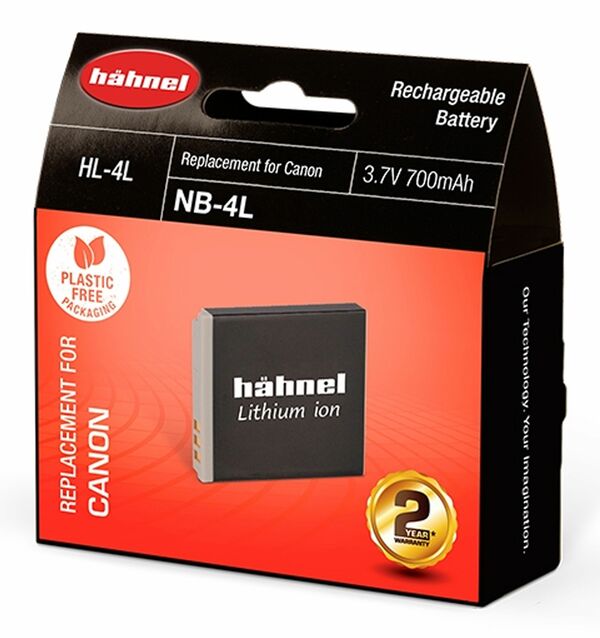 Hähnel Akku für Canon NB-4L 