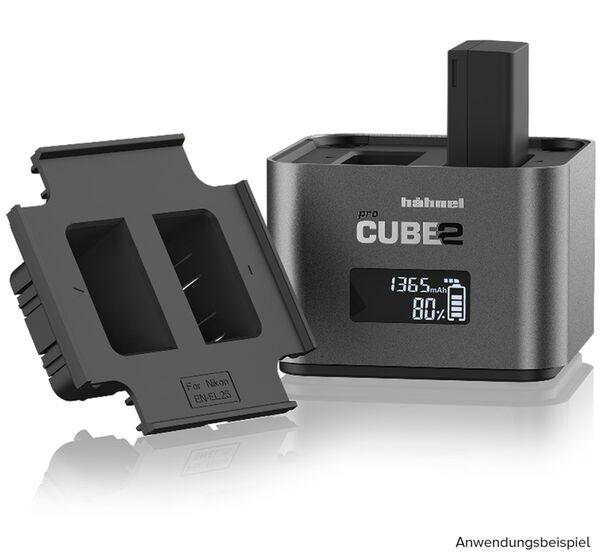 Hähnel ProCube2 Platte für  Nikon EN-EL25