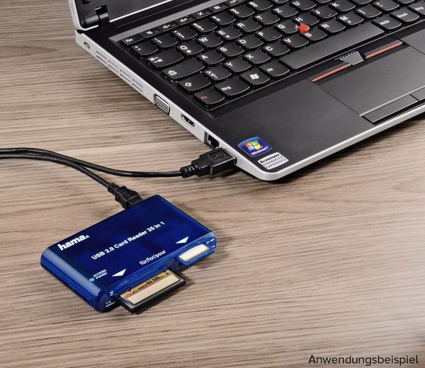 Hama 35-in-1 Lesegerät USB 2.0 