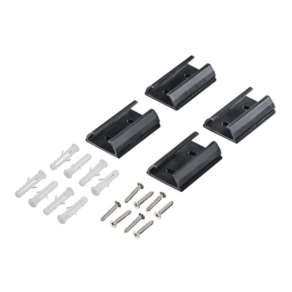 Hama Alu-Kabelkanal, halbrund, 110 x 3,3 x 1,8 cm, Silber 