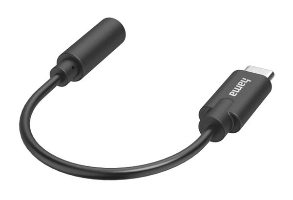 Hama Audio-Adapter, USB-C-Stecker - 3,5-mm-Klinke-Buchse, Stereo 