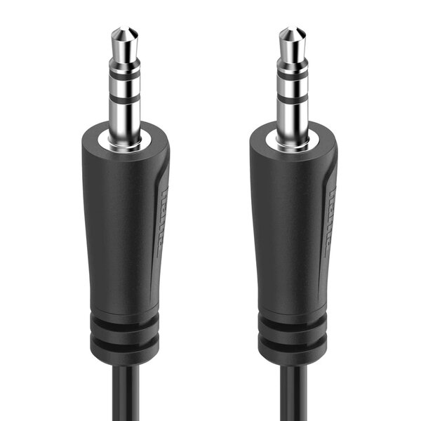 Hama Audio-Kabel, 3,5-mm-Klinken-St. - 3,5-mm-Klinken-St., Stereo, 1,5 m 