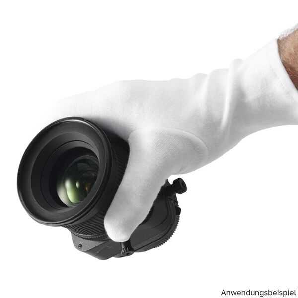 Hama Baumwollhandschuhe, Gr. XL, 1 Paar, Weiß 