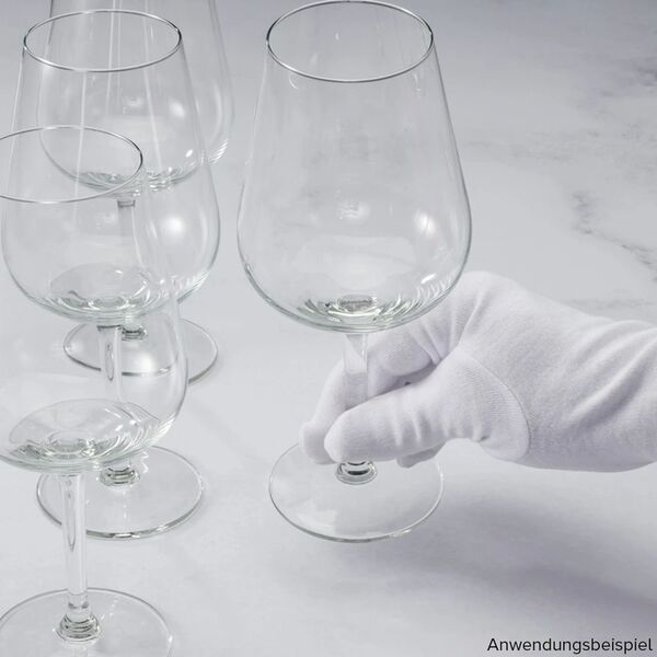 Hama Baumwollhandschuhe, Gr. XL, 1 Paar, Weiß 