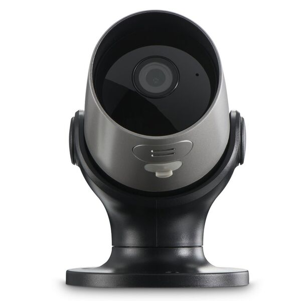 Hama Überwachungskamera, WLAN-Kamera außen, Aufzeichnung, Nachtsicht, 1080p  schwarz - silber