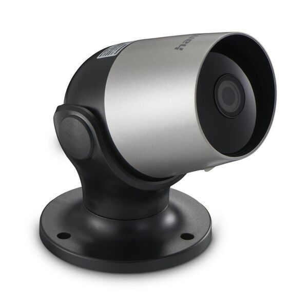 Hama Überwachungskamera, WLAN-Kamera außen, Aufzeichnung, Nachtsicht, 1080p  schwarz - silber