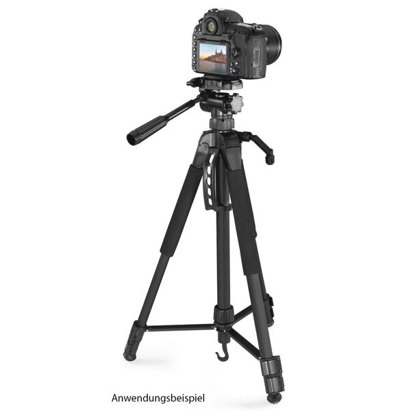Hama Dreibeinstativ Action Smart 165 3D mit 3-Wege-Kopf u. Smartphonehalterung 