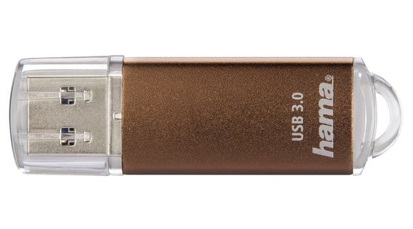 Hama FlashPen Laeta, USB 2.0, 10 MB/s  32 GB braun