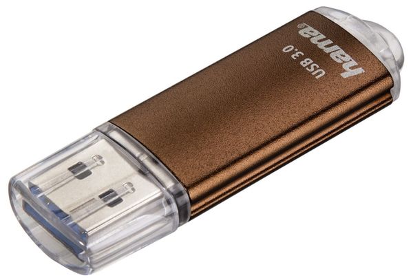 Hama FlashPen Laeta, USB 3.0 40MB/s  64 GB braun