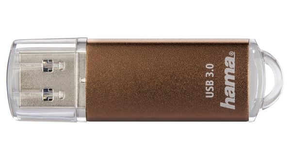 Hama FlashPen Laeta, USB 3.0 40MB/s  64 GB braun