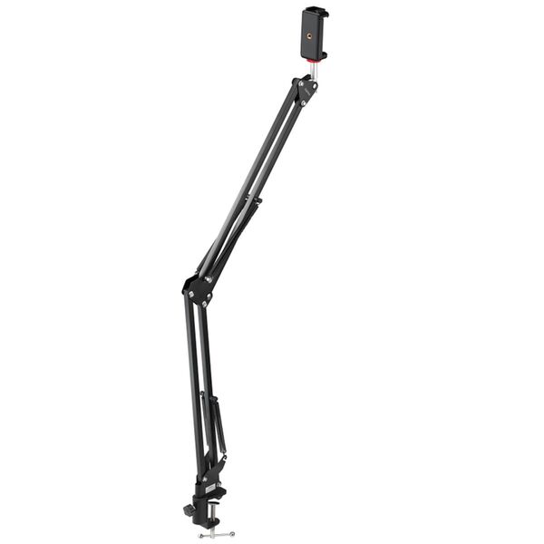 Hama Flexibler Gelenkarm 700 II, ¼, max. 70cm, Smartphone-Halter, Tischklemme 