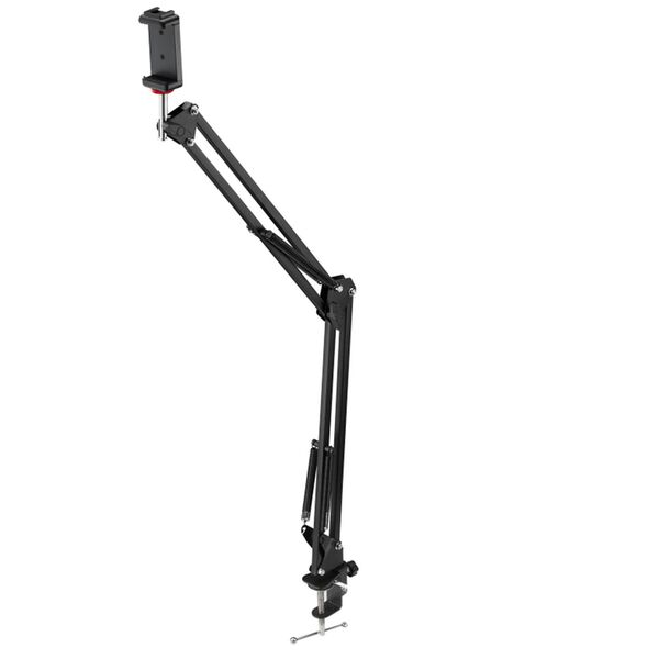 Hama Flexibler Gelenkarm 700 II, ¼, max. 70cm, Smartphone-Halter, Tischklemme 