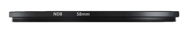Hama Graufilter-Set ND8, ND64, ND1000 mit Filtertasche  58mm