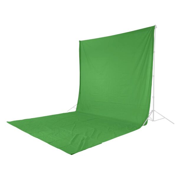 Hama Greenscreen Hintergrund, Stoff, 2,95 x 6 m  green