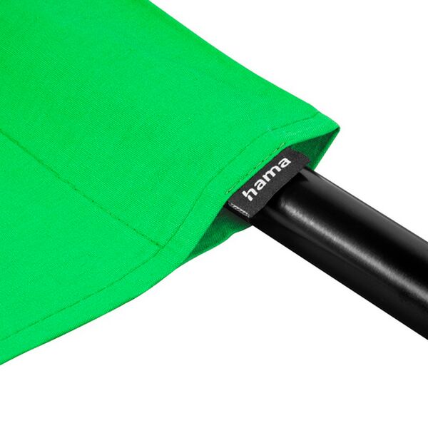 Hama Greenscreen Hintergrund, Stoff, 2,95 x 6 m  green