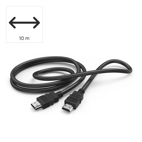 Hama High Speed HDMI™-Kabel, Stecker - Stecker  10 m
