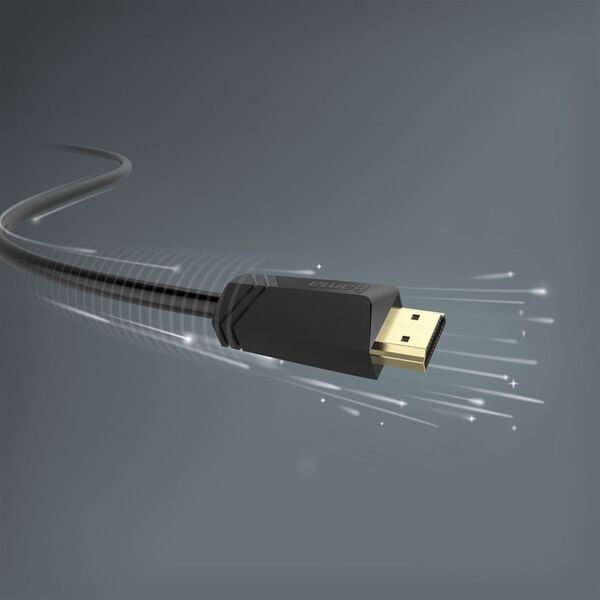 Hama High Speed HDMI™-Kabel, Stecker - Stecker, 4K, Ethernet, vergoldet  7,5 m