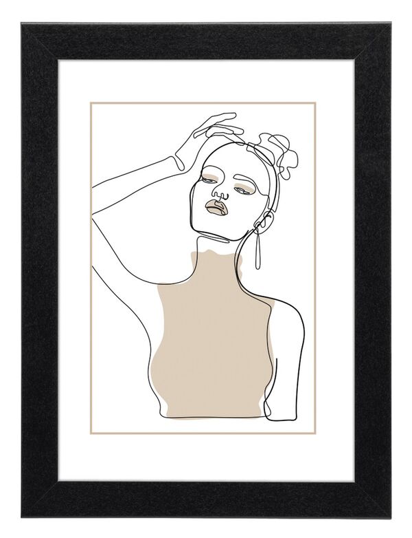 Hama Holzrahmen Kopenhagen  13 x 18 cm schwarz