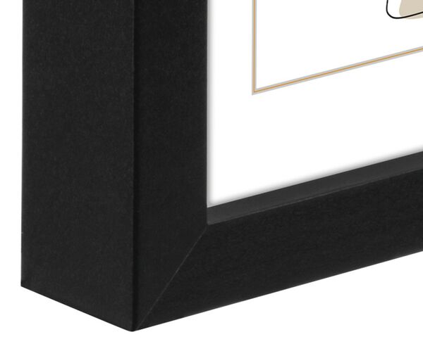 Hama Holzrahmen Kopenhagen  13 x 18 cm schwarz