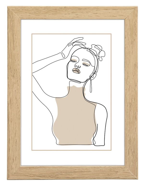 Hama Holzrahmen Kopenhagen  15 x 20 cm Eiche natur