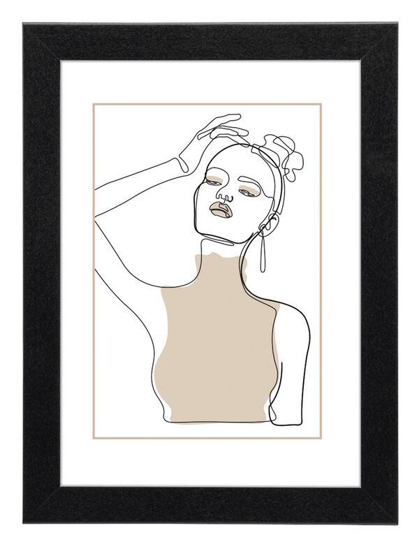 Hama Holzrahmen Kopenhagen  15 x 20 cm schwarz