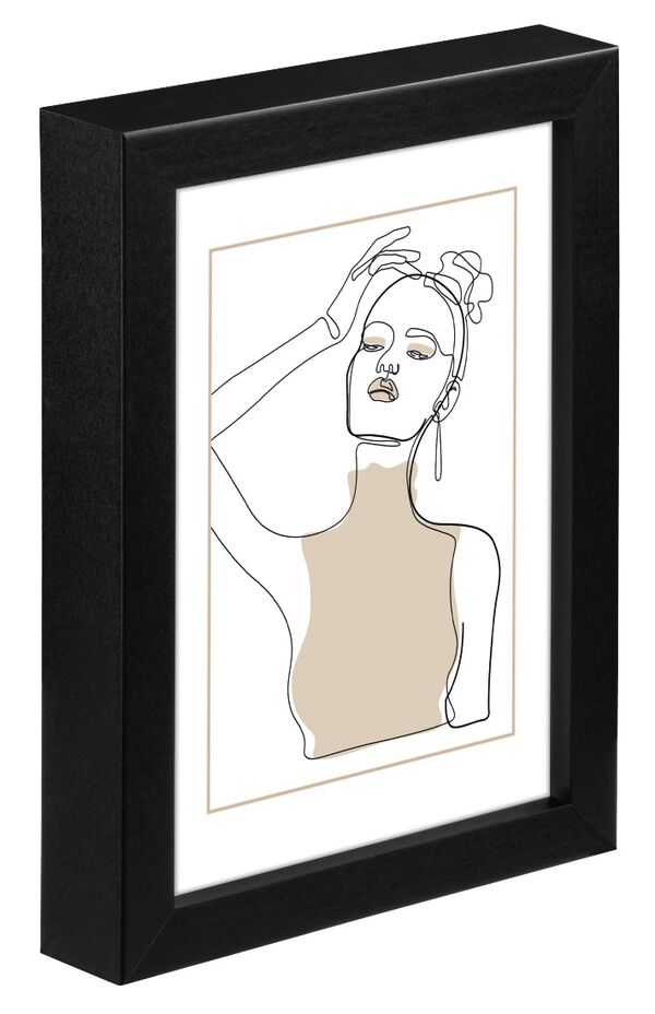 Hama Holzrahmen Kopenhagen  15 x 20 cm schwarz