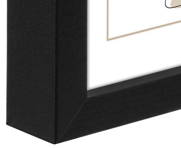 Hama Holzrahmen Kopenhagen  15 x 20 cm schwarz