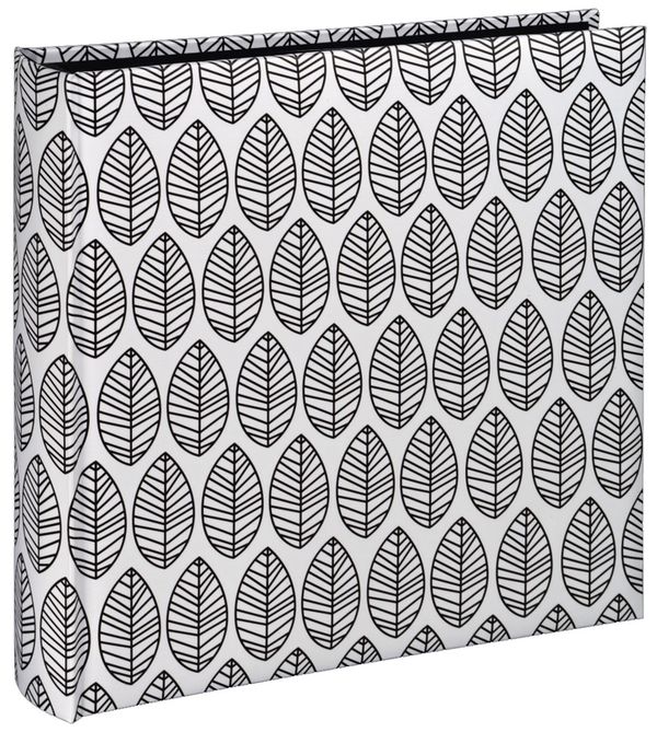 Hama Jumbo-Album La Fleur, 30x30 cm, 100 schwarze Seiten  Weiß