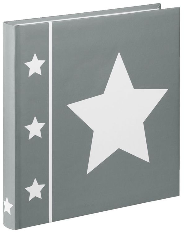 Hama Jumbo-Album Skies, 30x30 cm, 60 weiße Seiten  grau