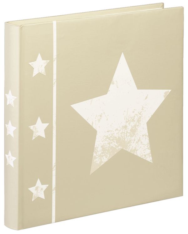 Hama Jumbo-Album Skies, 30x30 cm, 60 weiße Seiten  beige