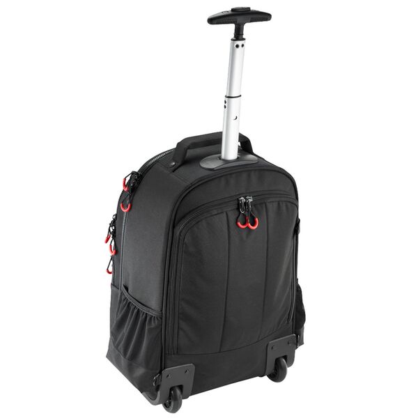 Hama Kamera-Trolley Ohio, 200, stabiler Fotokoffer für Handgepäck  schwarz/rot