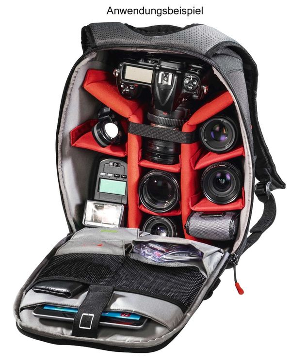 Hama Kamerarucksack Profitour 180  schwarz