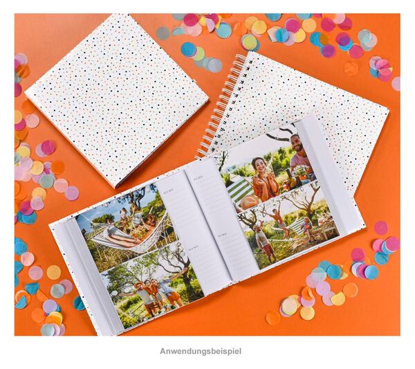 Hama Memo-Album  10 x 15 cm Confetti weiß 200F