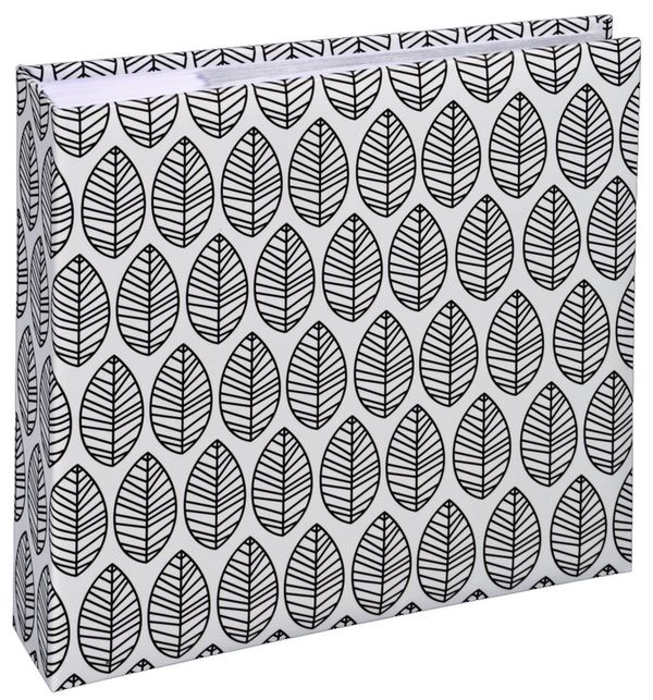 Hama Memo-Album La Fleur, für 200 Fotos im Format 10x15 cm  Weiß