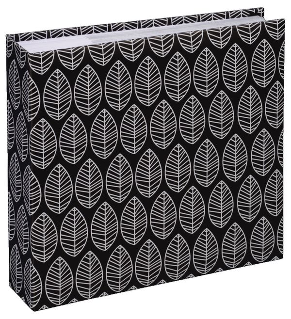 Hama Memo-Album La Fleur, für 200 Fotos im Format 10x15 cm  schwarz