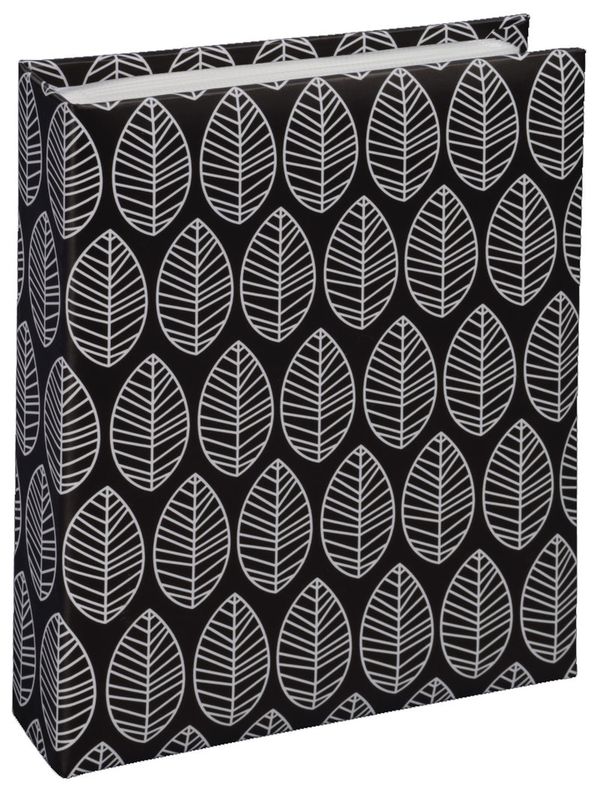 Hama Mini-Einsteck-Album La Fleur, für 40 Fotos im Format 10x15 cm  schwarz