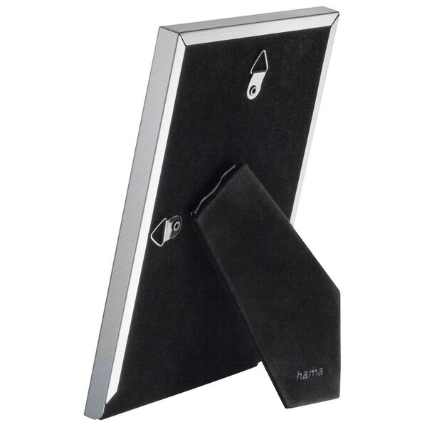 Hama Porträtrahmen Riva  silber 13 x 18 cm