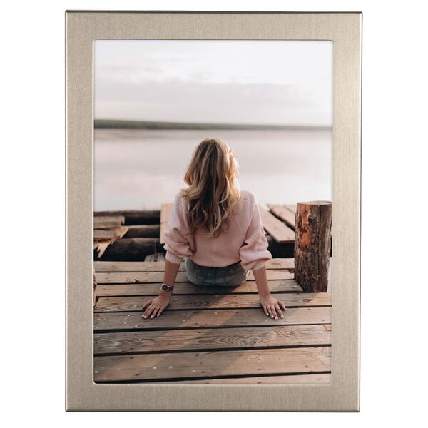 Hama Porträtrahmen Riva  titan 13 x 18 cm