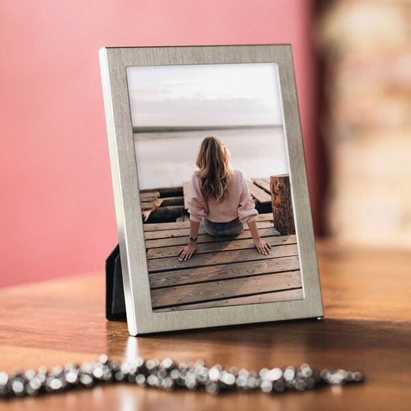 Hama Porträtrahmen Riva  titan 13 x 18 cm