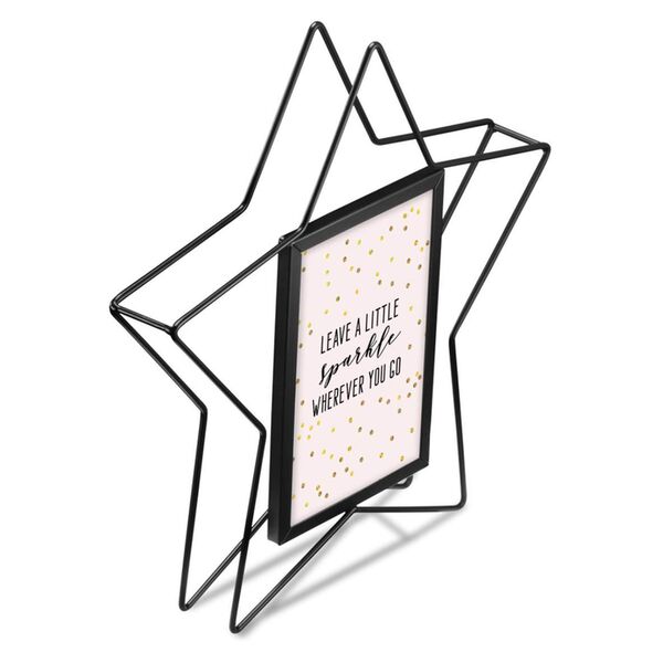 Hama Porträtrahmen Stella 10 x 10 cm und 10 x 15 cm, 2er Set  schwarz