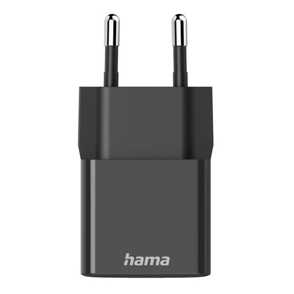 Hama Schnellladegerät, USB-C, PD/Qualcomm®, Mini-Ladegerät, 25 W  schwarz