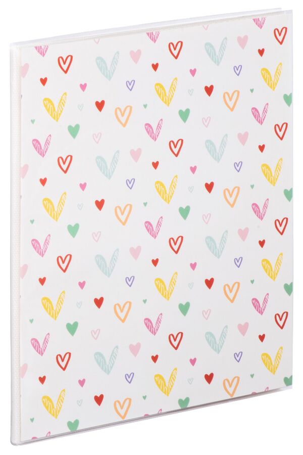 Hama Softcover-Album Shine, Hearts  für 80 Fotos 10x15cm