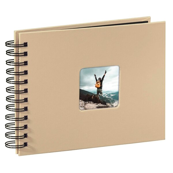 Hama Spiralalbum Fine Art Taupe 24x17/50 - 10er Pack 