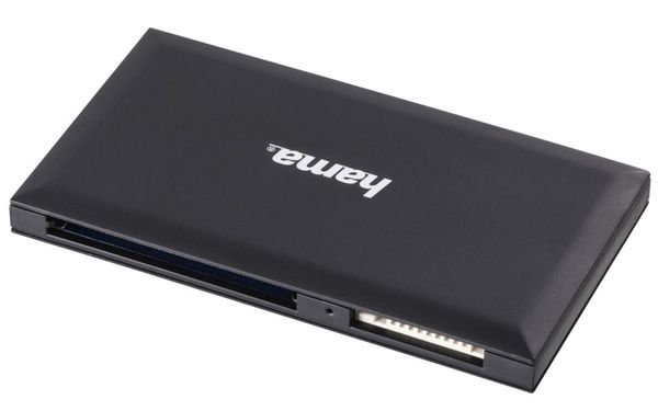 Hama USB-3.0-Multi-Kartenleser, SD/microSD/CF/MS  schwarz