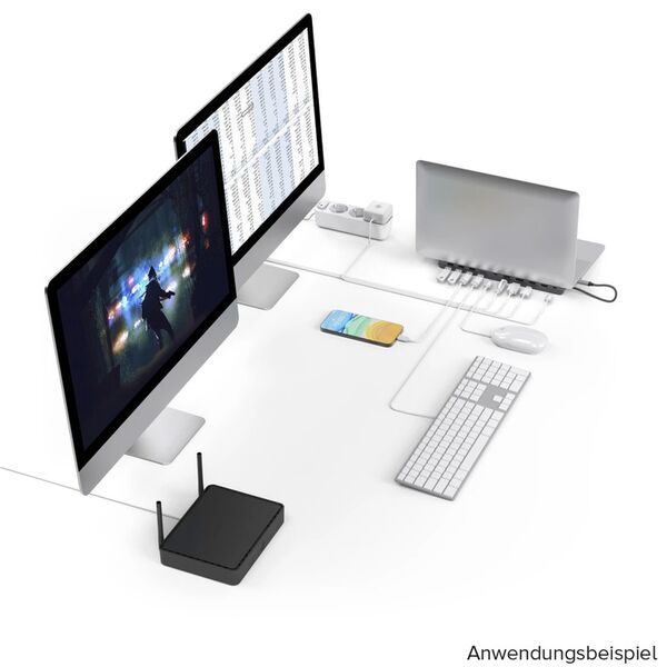 Hama USB-C-Docking-Station, Connect2 Office Pro, 10 Ports 