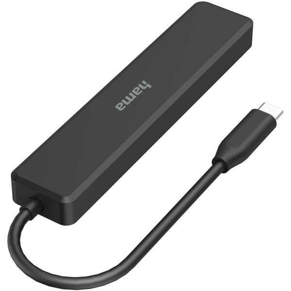 Hama USB-C-Hub, Multiport, 5 Ports, 3x USB-A, USB-C, HDMI 