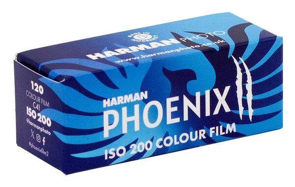 Harman Phoenix II  200 Colour Film  120 