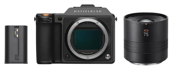 Hasselblad X2D 100C + XCD 75mm, f/3,4 P  leichtes Portraitobjektiv Kit  Hasselblad X