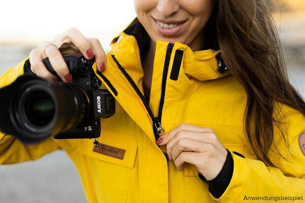 Haukland 5 in 1 Jacke für Fotografinnen (Damen)  gelb S