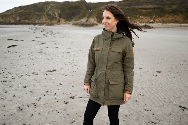 Haukland 5 in 1 Jacke für Fotografinnen (Damen)  khaki XS